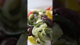 Spiralized Greek Salad [upl. by Yreffej]