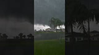 Tornado hits Loxahatchee Florida amid Hurricane Milton [upl. by Lindner]