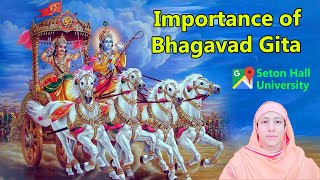 Importance of Bhagavad Gita by Pravrajika Divyanandaprana [upl. by Augustus]