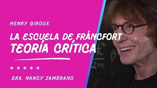 LA TEORÍA CRÍTICA Y LA ESCUELA DE FRANCFORT [upl. by Kirbee208]