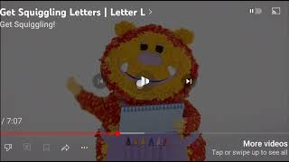 GET SQUIGGLING LETTERS FROM THE CBEEBIES SHOW JUMPER [upl. by Gareth616]