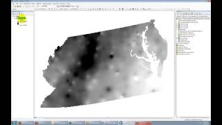 Remote Sensing in ArcMap Tutorial 6 Displaying Raster and Vector Data in ArcMap [upl. by Attelocin]