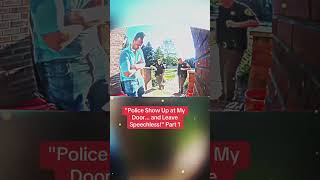 These policemen came to the door and thats what happened doorbellcam doorbell doorbellcamera [upl. by Pyne]