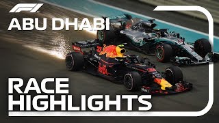 2018 Abu Dhabi Grand Prix Race Highlights [upl. by Kimbra]