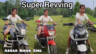 Bike Super Hard Revving In TrIple Bike  Riding In Jungle [upl. by Prebo]