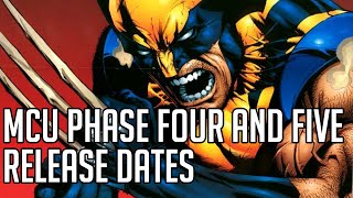 Marvel Phase 4 and 5 Release Dates September 2021 Update [upl. by Kurman]