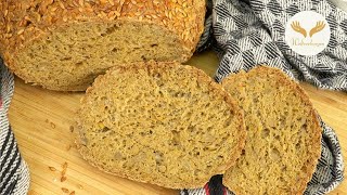 Goldleinsamen Brot Vegan glutenfrei einfach PERFEKT [upl. by Wiltshire229]