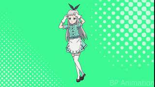 ♂️hideri kanzaki Default dance  Animation♂️ [upl. by Anirdnaxela]