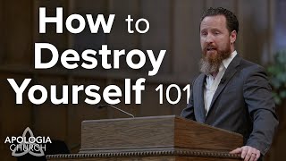 Jeff Durbin How To Destroy Yourself 101  Proverbs 1313 [upl. by Aicul]