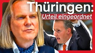 Urteil zum Thüringer Landtag  Diskontinuität und Strategem 23  Prof Dr Christian Rieck [upl. by Budding]