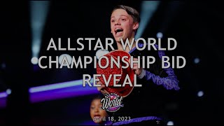 April 18 2023  Allstar World Championship Bid Reveal [upl. by Rex633]