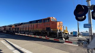 BNSF Speeds Out Of Hanford [upl. by Deragon]