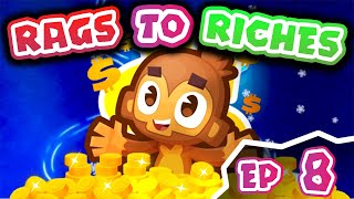 We Finally Unlocked Tier 4 Towers  Rags To Riches 8 [upl. by Elynad]