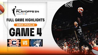 Minnesota Lynx vs Connecticut Sun  FULL GAME HIGHLIGHTS  October 6 2024 [upl. by Assin732]