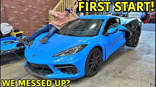 Rebuilding A Wrecked 2023 Corvette C8 Part 7 [upl. by Kironde]