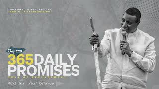 365 DAILY PROMISES  Day 229  With Apostle Dr Paul M Gitwaza [upl. by Aysahc]