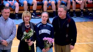 20160213 Elmhurst College Womens Basketball vs North Central College [upl. by Jesus]