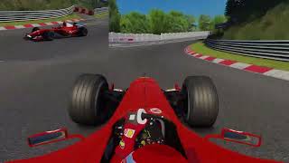 Assetto Corsa Nordschleife 536 Ferrari F2004 could be better lol [upl. by Lach]