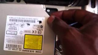 How to remove a stuck cd from iMac SuperDrive Last resort [upl. by Ima239]