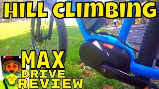 Bafang Max Drive REVIEW video4 Hill climbing tests • 250w Electric MTB • wwwemaxebikescomau [upl. by Wiener663]