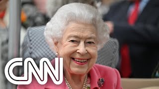 Show em Londres celebra Jubileu de Platina da rainha Elizabeth II  JORNAL DA CNN [upl. by Mario]