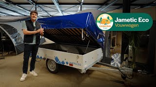 Jametic Eco Vouwwagen I Campingtijd S2E2 [upl. by Vivica]