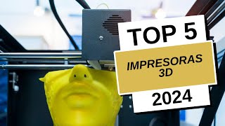 🥇 Las 5 mejores IMPRESORAS 3D de 2024 ✅  TOP 5 IMPRESORAS 3D  TODOS LOS PRESUPUESTOS [upl. by Dorn]