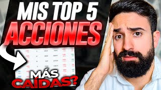 🤑 Las 5 ACCIONES con MAYOR RENTABILIDAD🔥PORTFOLIO ACTUALIZADO MEJORES EMPRESAS para INVERTIR 2023 [upl. by Enyallij]