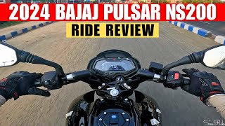 2024 Bajaj Pulsar NS 200 Detailed Ride Review  Price amp All Colors  Mileage  SouRikMotoworld [upl. by Naashar148]