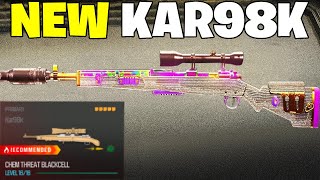 the ONE SHOT KAR98 LOADOUT in WARZONE 3 😍 Best KAR98k Class Setup  MW3 [upl. by Carlick416]