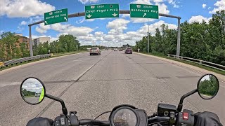 Honda Rebel 1100 DCT Winnipeg Part 54 [upl. by Einahpets974]