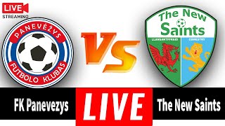 LIVE🔴 FK Panevezys vs The New Saints ⚽Live Match Today🎬 [upl. by Junia]