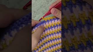 Crochet Blanket Pattern Idea  Crochet Stitches shorts viral knitting diy handmade [upl. by Li303]