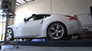 Nissan 370Z 7Speed Automatic On the Dyno [upl. by Worrad]