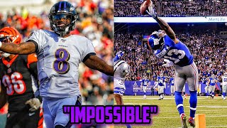 Nfl Craziest quotSuperhumanquot Moments [upl. by Willett]