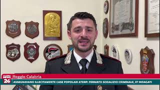 Assegnavano illecitamente case popolari fermato sodalizio criminale a Reggio Calabria [upl. by Babb]