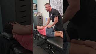 Chiropractic Adjustment  Lumbosacral Adjustment  Sacroiliac  Lower Back chiropractor [upl. by Bascio92]