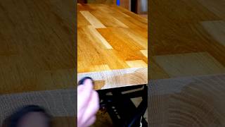 Danish Oil on Oak Worktop [upl. by Ailama]