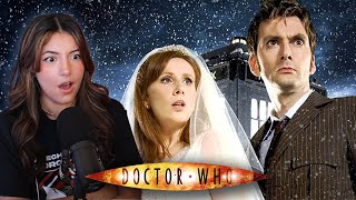 DONNA  Doctor Who quotThe Runaway Bridequot Christmas Special Reaction [upl. by Tannenwald845]