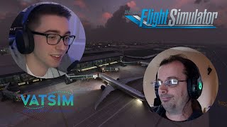 London Controller controls Scottish Centre  Vatsim  My best ATC ever [upl. by Vanhomrigh]