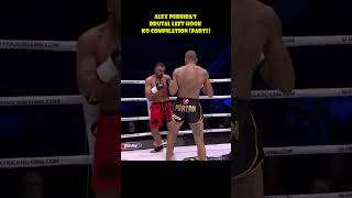 Part 2Alex Pereiras Brutal Left Hook KO Compilation MMA UFC alexpereira shorts fighter [upl. by Vincent]