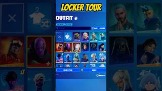 Fortnite Locker Tour of all the Item Shop Skins I got for Vbucks for Fashion Show Challenges [upl. by Ymmaj]