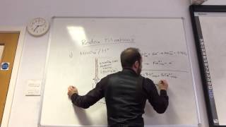 Redox titrations  potassium manganate from wwwChemistryTuitionNet [upl. by Ponce818]