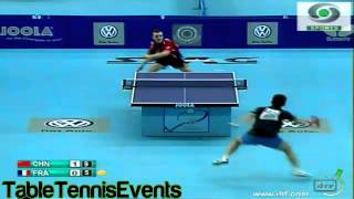 Fan Zhendong Vs Simon Gauzy 12 Final WJTTC India 2012 [upl. by Ahsimek925]