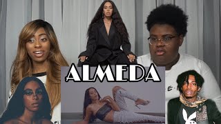 Almeda  Solange 👸🏽  REACTION ‼️ [upl. by Scharff]