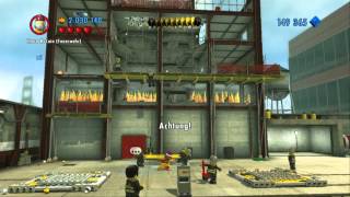 Let´s Play lego City undercover Part 42 Der perfekte Feuerwehrmann 100DeutschBlind [upl. by Enyawud745]