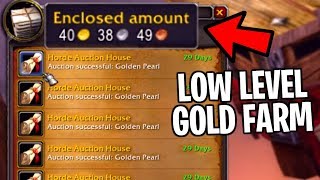 5 Low Level Gold Farms In Classic WoW [upl. by Lerred]