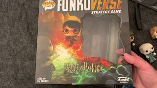 Funkoverse Strategy Game  Harry Potter 4 Pack  Unboxing  4k [upl. by Leksehc364]