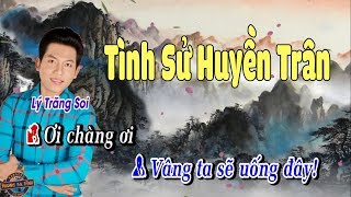 Karaoke vọng cổ  Tình Sử Huyền Trân  hát với Hồ Minh Đương [upl. by Inaniel733]