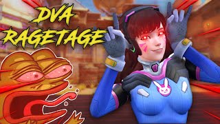 The WORST State OW2 has EVER been  DVA RAGETAGE [upl. by Brothers523]